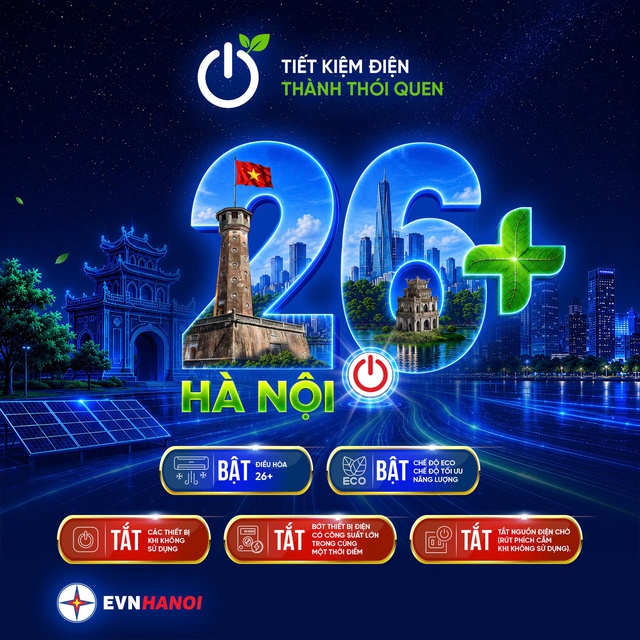 EVNHANOI lan tỏa chiến dịch &ldquo;H&agrave; Nội 26+&rdquo; - Ảnh 2.