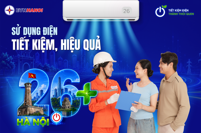 EVNHANOI lan tỏa chiến dịch &ldquo;H&agrave; Nội 26+&rdquo; - Ảnh 1.