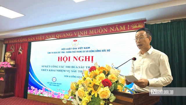 Cụm thi đua số 1, Hội Luật gia Việt Nam tổ chức Hội nghị sơ kết c&ocirc;ng t&aacute;c 6 th&aacute;ng năm 2026 - Ảnh 2.