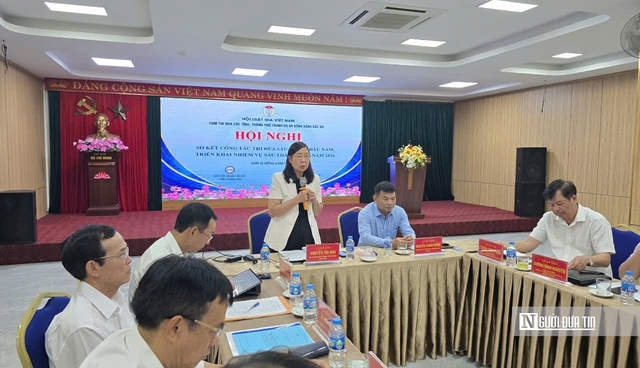 Cụm thi đua số 1, Hội Luật gia Việt Nam tổ chức Hội nghị sơ kết c&ocirc;ng t&aacute;c 6 th&aacute;ng năm 2026 - Ảnh 5.