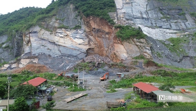 Sập mỏ đá ở Thanh Hóa khiến 3 người chết: 36 mỏ khai thác sai thiết kế, xử phạt 6,4 tỷ đồng- Ảnh 2. Sập mỏ đá ở Thanh Hóa khiến 3 người chết: 36 mỏ khai thác sai thiết kế, xử phạt 6,4 tỷ đồng- Ảnh 2.