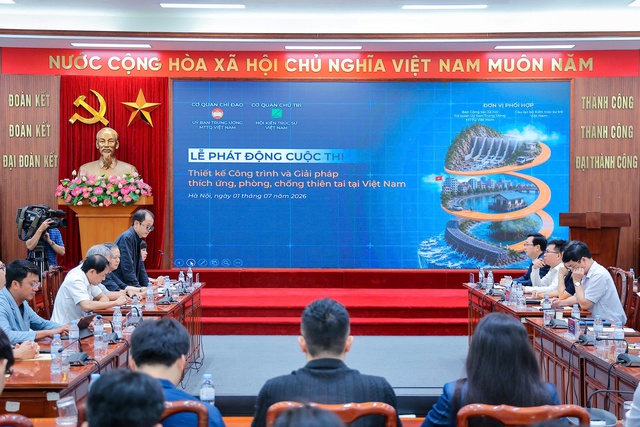 Phát động cuộc thi thiết kế công trình và giải pháp phòng, chống thiên tai - Ảnh 2.