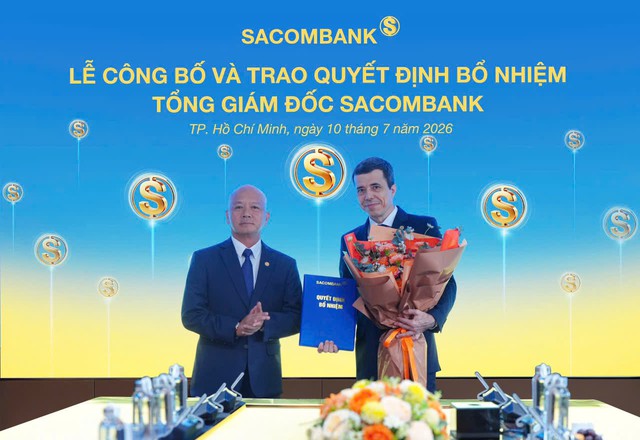 Từng làm lãnh đạo LPBank, ông Loic Faussier chính thức ngồi ghế CEO Sacombank - Ảnh 1.