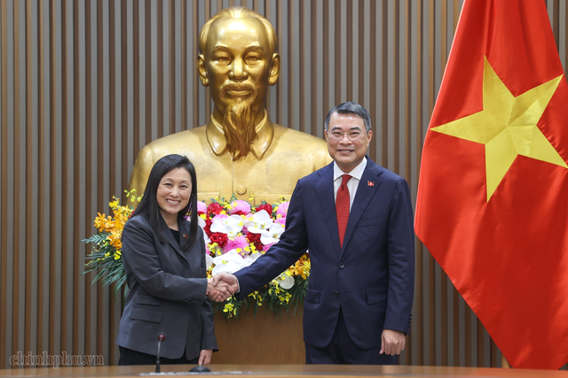 Thủ tướng L&ecirc; Minh Hưng tiếp Đại sứ Hoa Kỳ tại Việt Nam - Ảnh 1.