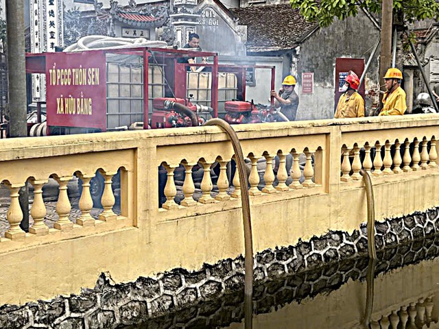 Cháy nhà ở kết hợp sản xuất ở xã Tây Phương, Hà Nội - Ảnh 5.
