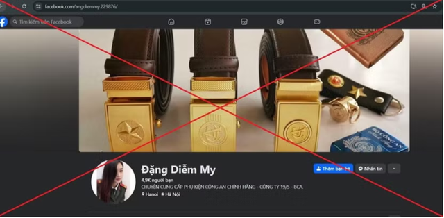 H&agrave; Nội: Một chủ shop online bị &lsquo;sờ g&aacute;y&rsquo; v&igrave; b&aacute;n quần &aacute;o giống của lực lượng C&ocirc;ng an - Ảnh 2.