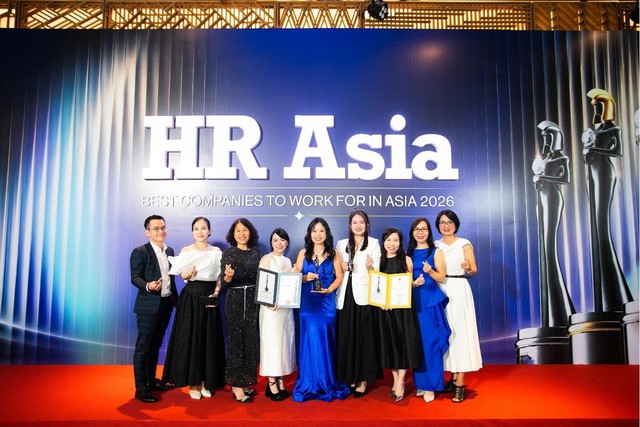 Vantive Việt Nam nhận “cú đúp” giải thưởng HR Asia Awards 2026 - Ảnh 2.