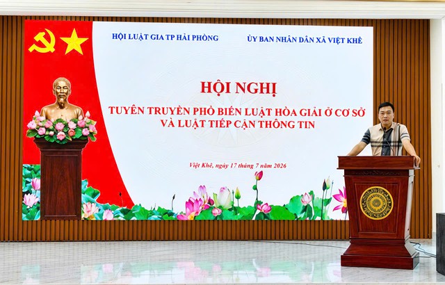 Hội Luật gia Tp.Hải Phòng đồng hành cùng địa phương nâng cao công tác pháp luật- Ảnh 2.
