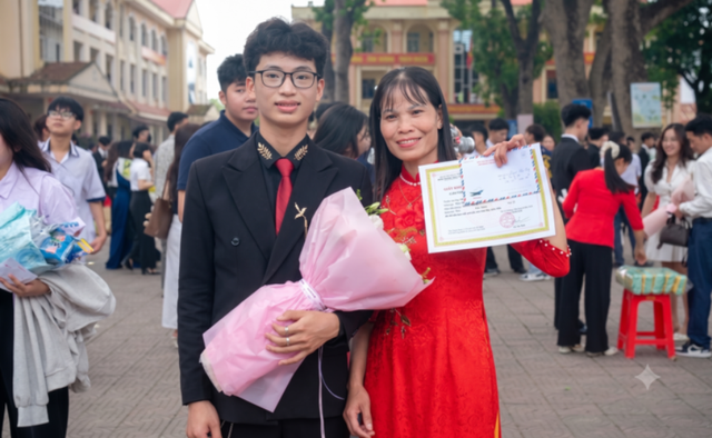 Nam sinh trường huyện là thủ khoa 30/30 điểm khối A00 - Ảnh 2.
