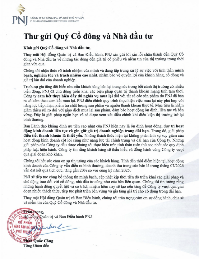 Sau VinaCapital, Dragon Capital  tiếp tục rời ghế cổ đ&ocirc;ng lớn tại PNJ - Ảnh 2.