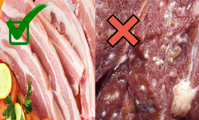 Đừng để m&agrave;u sắc đ&aacute;nh lừa: Quy tắc "5 nhớ, 1 kh&ocirc;ng" gi&uacute;p chọn thịt lợn chuẩn - Ảnh 2.