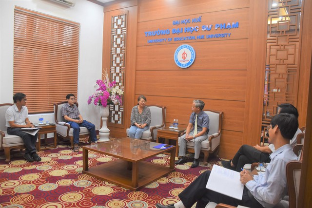 Đại học Sư phạm Huế kết nối học thuật với trường ĐH h&agrave;ng đầu của Ph&aacute;p - Ảnh 2.