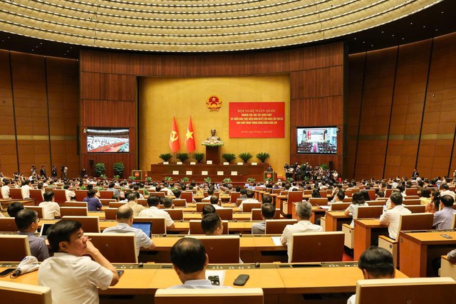 Hội nghị to&agrave;n quốc qu&aacute;n triệt v&agrave; triển khai thực hiện Nghị quyết Hội nghị Trung ương 3 - Ảnh 3.