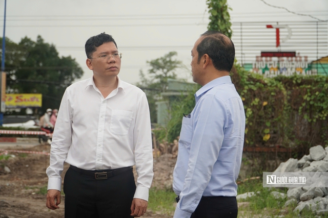 Thiếu nguyên vật liệu, cao tốc Tp.HCM - Thủ Dầu Một - Chơn Thành bị chậm- Ảnh 3.