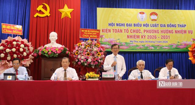 Luật gia Đoàn Quốc Cường tái đắc cử Chủ tịch Hội Luật gia tỉnh Đồng Tháp nhiệm kỳ 2026-2031- Ảnh 3.