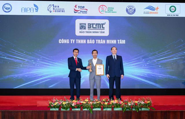 Công ty Bảo Trân Minh Tâm vào Top 20 doanh nghiệp dịch vụ uy tín 2026 - Ảnh 1.