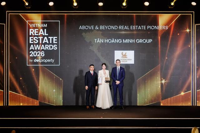Tân Hoàng Minh thắng lớn tại Dot Property Vietnam Awards 2026 - Ảnh 1.