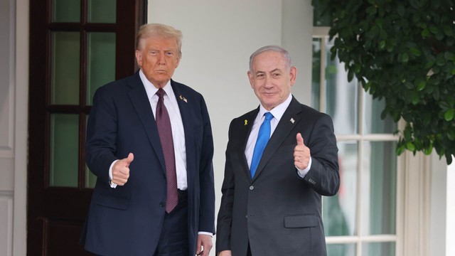 Thủ tướng Netanyahu và Tổng thống Trump điện đàm, nhất trí sẽ sớm gặp nhau tại Mỹ - Ảnh 1.