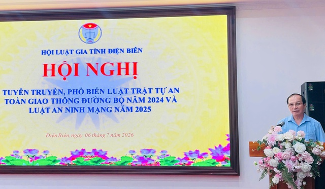 Điện Bi&ecirc;n: Cập nhật quy định mới về an ninh mạng v&agrave; an to&agrave;n giao th&ocirc;ng cho c&aacute;n bộ cơ sở - Ảnh 1.