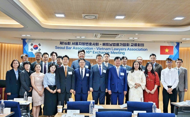 Hội Luật gia Việt Nam v&agrave; Đo&agrave;n Luật sư Seoul tăng cường hợp t&aacute;c, ứng dụng AI trong lĩnh vực ph&aacute;p l&yacute;- Ảnh 3.