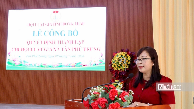 Đồng Tháp: Thành lập Chi hội Luật gia xã Tân Phú Trung - Ảnh 3.