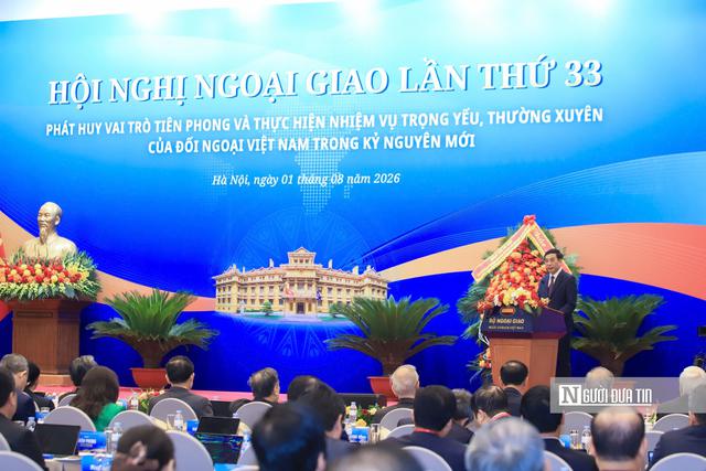 Phối hợp chặt chẽ đối ngoại, quốc ph&ograve;ng, an ninh trong kỷ nguy&ecirc;n mới - Ảnh 2.