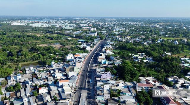 Liên kết vùng Tp.HCM - Long An - Tiền Giang rộng mở từ tuyến đường 6 làn xe sắp "về đích"- Ảnh 1.