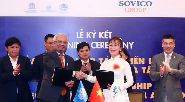 Tập đo&agrave;n Sovico được vinh danh &ldquo;Dấu ấn Thương hiệu Việt H&agrave;ng đầu&rdquo; - Ảnh 1.