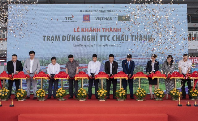 Kh&aacute;nh th&agrave;nh Trạm dừng nghỉ TTC Ch&acirc;u Th&agrave;nh tr&ecirc;n tuyến cao tốc Vĩnh Hảo &ndash; Phan Thiết - Ảnh 1.