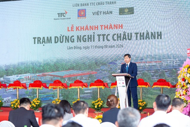 Kh&aacute;nh th&agrave;nh Trạm dừng nghỉ TTC Ch&acirc;u Th&agrave;nh tr&ecirc;n tuyến cao tốc Vĩnh Hảo &ndash; Phan Thiết - Ảnh 2.