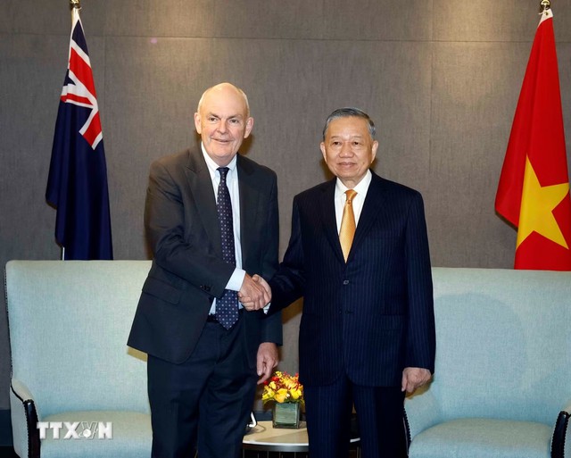 Tổng Bí thư, Chủ tịch nước Tô Lâm tiếp Quyền Chủ tịch Hội Hữu nghị New Zealand - Việt Nam - Ảnh 1.