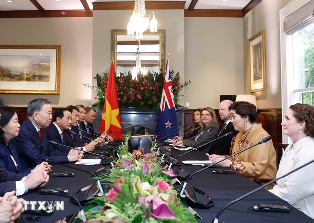 Tổng Bí thư, Chủ tịch nước Tô Lâm hội kiến Toàn quyền New Zealand - Ảnh 2.