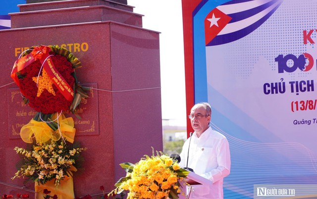 Kỷ niệm 100 năm ngày sinh Chủ tịch Fidel Castro tại đất lửa Quảng Trị- Ảnh 5.