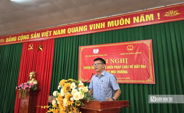 Hội Luật gia tỉnh Thanh Hóa tổ chức tuyên truyền, phổ biến pháp luật tới người dân miền núi- Ảnh 2.