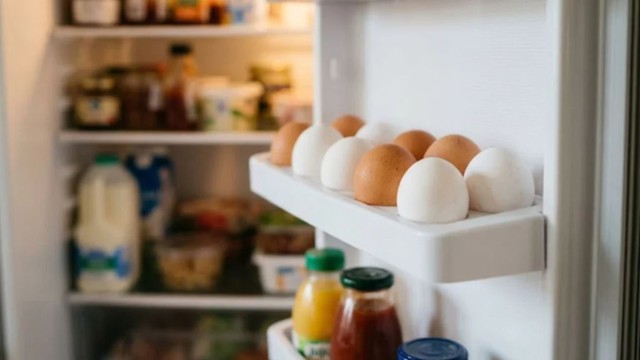 Bảo quản trứng kiểu n&agrave;y trong tủ lạnh l&agrave;m tăng nguy cơ nhiễm khuẩn - Ảnh 1.