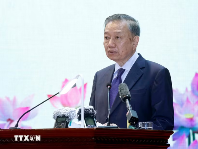 Tổng Bí thư, Chủ tịch nước Tô Lâm: Phải có tiềm lực và sức mạnh để bảo vệ hòa bình - Ảnh 1.