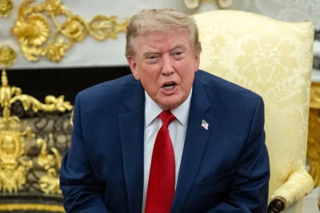 Tổng thống Trump tuyên bố không có kế hoạch đàm phán với Iran - Ảnh 1.