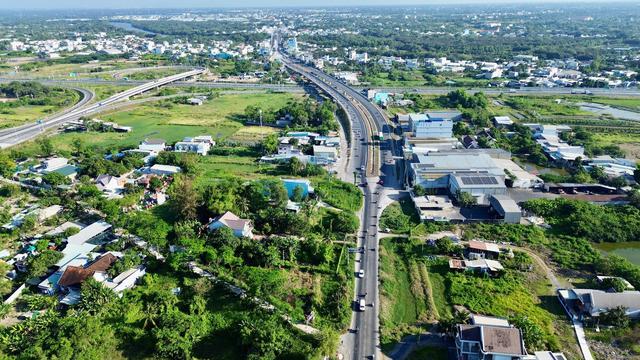 Liên kết vùng Tp.HCM - Long An - Tiền Giang rộng mở từ tuyến đường 6 làn xe sắp "về đích"- Ảnh 11.