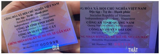 Cảnh giác thủ đoạn làm giả giấy đăng ký xe bằng công nghệ AI để mua bán, sang tên phương tiện - Ảnh 1.