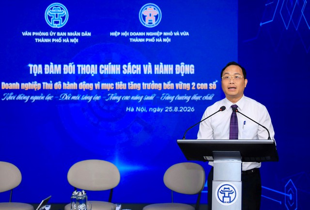 H&agrave; Nội: Doanh nghiệp phải trở th&agrave;nh lực lượng trung t&acirc;m tạo tăng trưởng 2 con số- Ảnh 1.