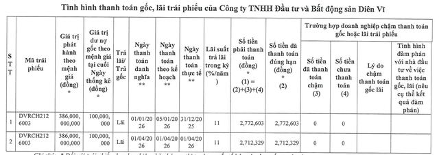 BĐS Diên Vĩ báo lãi gần 196 tỷ đồng sau bán niên, nợ phải trả giảm hơn 60% - Ảnh 1.