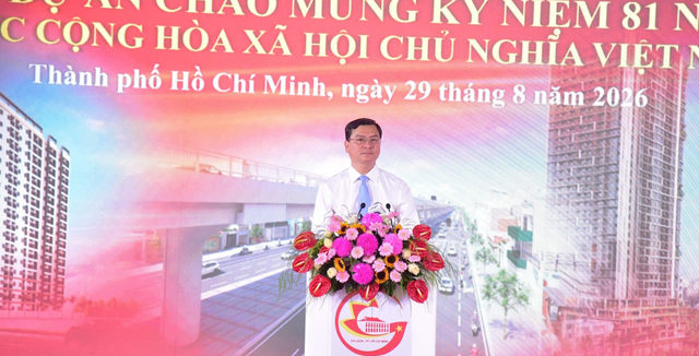 Tp HCM: Khởi công loạt dự án chào mừng Quốc khánh 2/9- Ảnh 4.