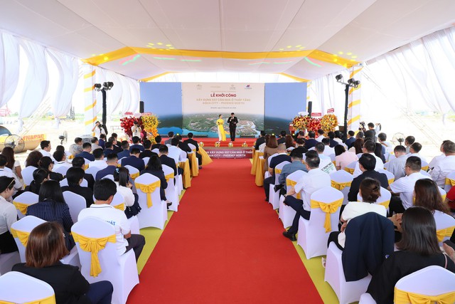 Đối tác quốc tế liên tiếp khởi công các gói thầu lớn tại Aqua City - Ảnh 3.