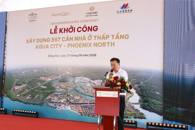 Đối tác quốc tế liên tiếp khởi công các gói thầu lớn tại Aqua City - Ảnh 4.