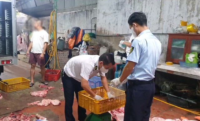 Hưng Yên: Chuyển cơ quan điều tra vụ gần 1 tấn thịt lợn nghi nhiễm dịch tả lợn châu Phi - Ảnh 4.