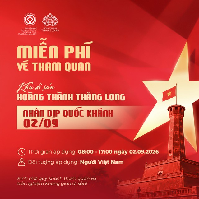 Nghỉ lễ 2/9, đừng bỏ lỡ loạt điểm đến miễn phí ở Hà Nội- Ảnh 1.