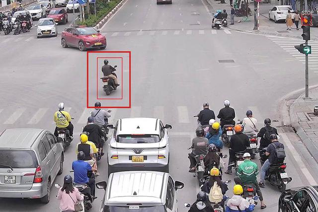 Các lỗi xe máy dễ bị camera AI phát hiện và mức phạt - Ảnh 1.