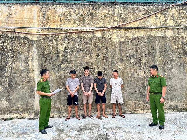 Hà Tĩnh: Khởi tố 4 đối tượng về tội mua bán, tổ chức sử dụng trái phép chất ma túy - Ảnh 1.