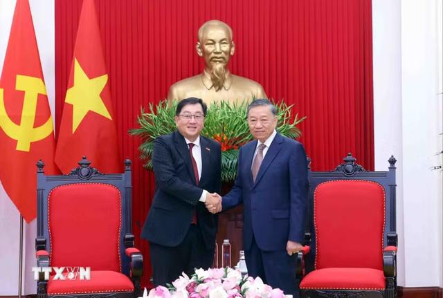 Tổng Bí thư, Chủ tịch nước Tô Lâm tiếp Đại sứ Malaysia Tan Yang Thai chào từ biệt - Ảnh 1.