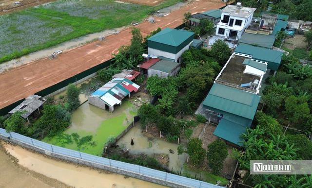 Dự án khu đô thị khiến 60 hộ bị ảnh hưởng, dân phải lội nước vào nhà - Ảnh 4.